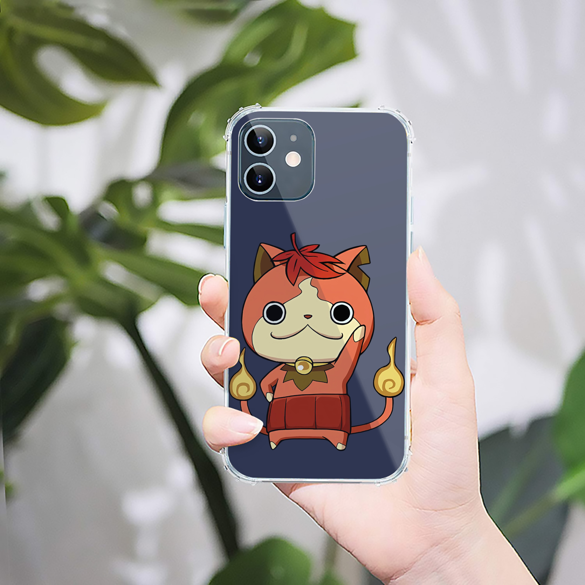 （画像用） 妖怪ウォッチ Yo-kai Watch 【iPhone 12シリーズ対応】透明スマホケース（クリアソフトケース）
